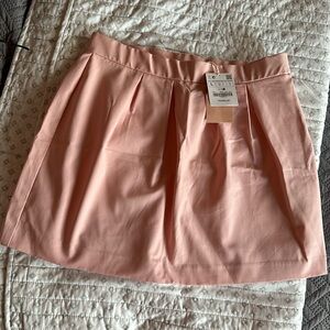 Zara NWT pleated mini skirt